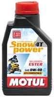 Масло моторное синтетическое Snowpower 4T 0W-40, 1л