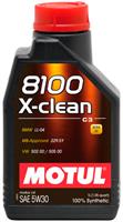 Масло моторное синтетическое 8100 X-clean 5W-30, 1л